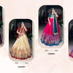 Printed Tussar Silk Sequins and Thread Embroidery Work choli