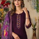 Elegant Straight Kurti Pant Dupatta Set