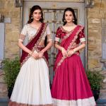 Zari Weaving Work choli