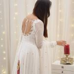 Georgette With Embroidery Work dress