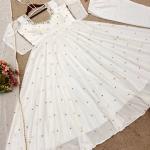 Georgette With Embroidery Work dress