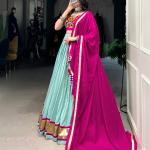 Pure Rayon Embossed Design choli