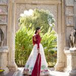 white Sequins and Thread Embroidery Work Lehenga Choli