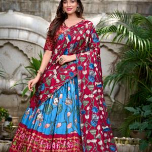 Elegant Printed Lehenga choli Set